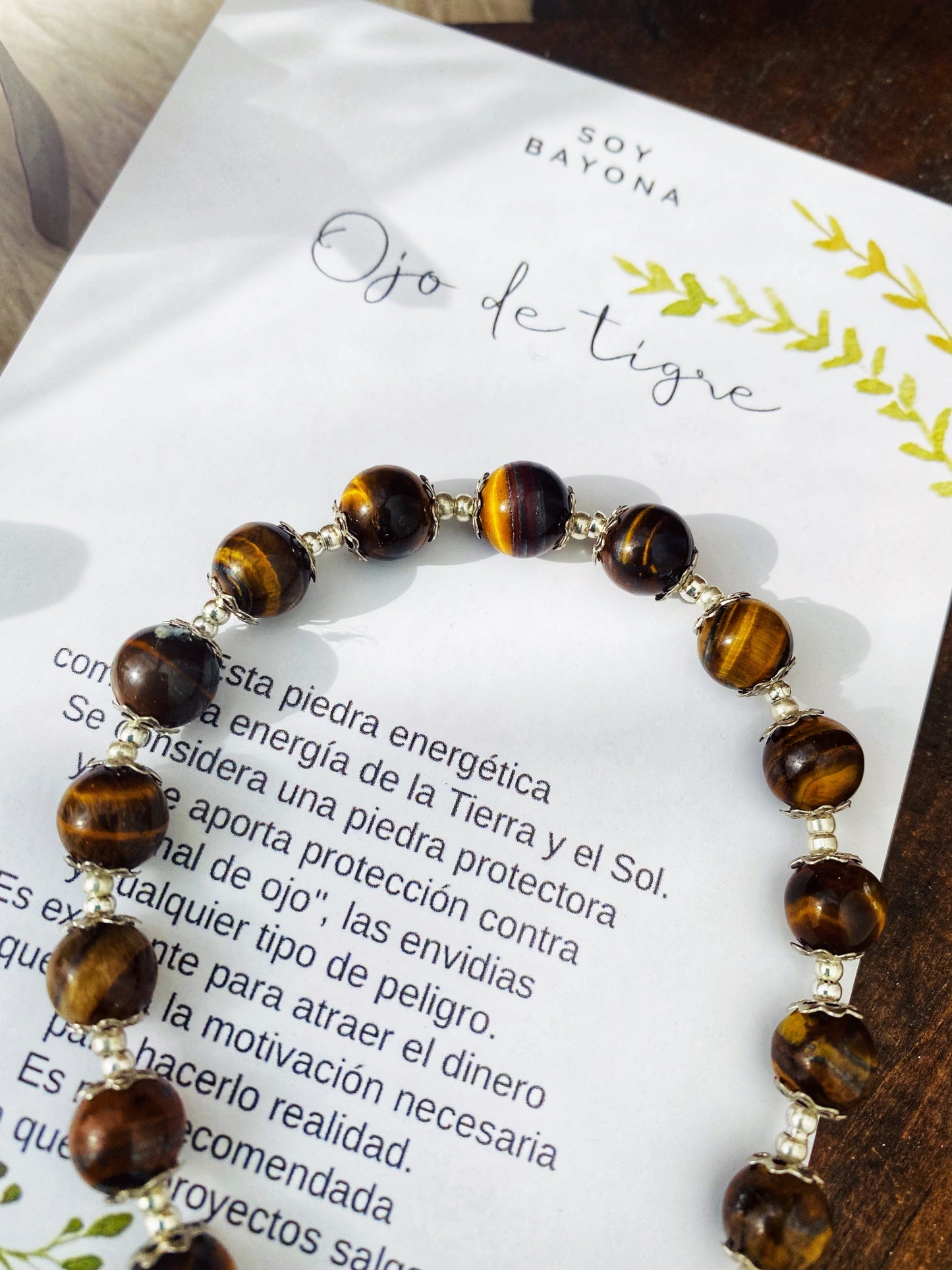 Tiger Eye "Success" Bracelet