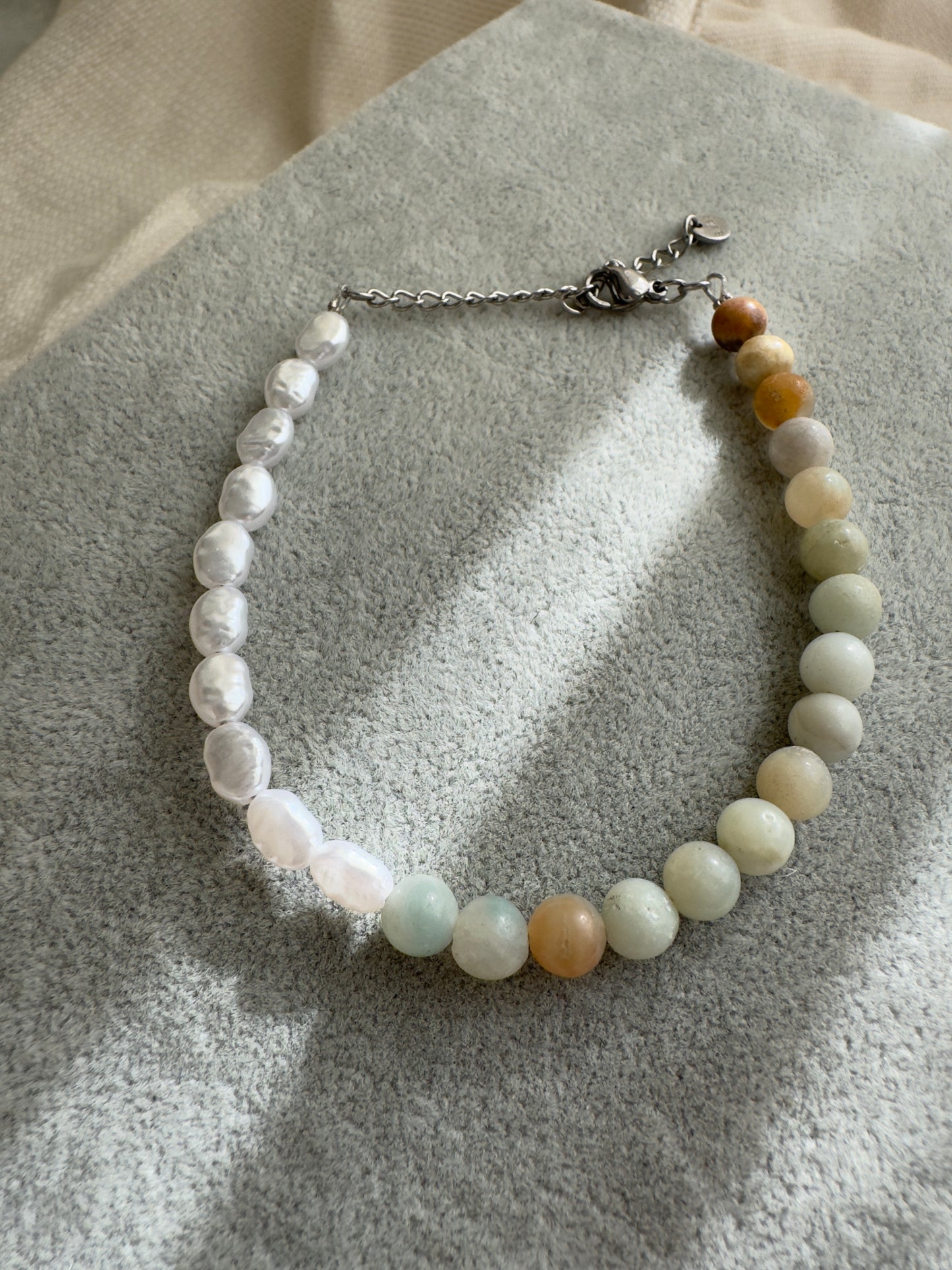 Pulsera “Soy Mágica” Amazonita