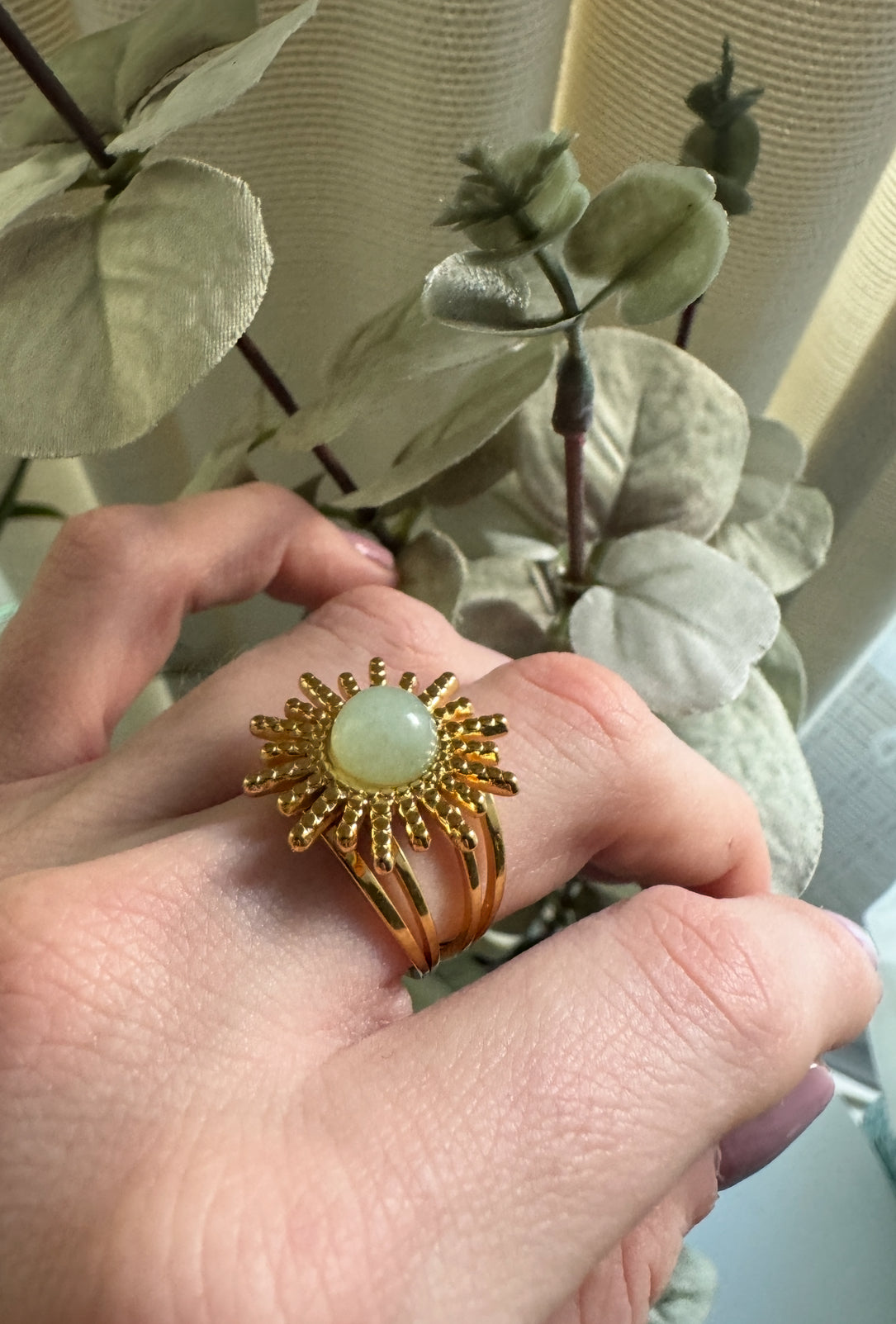 Golden Sun Ring