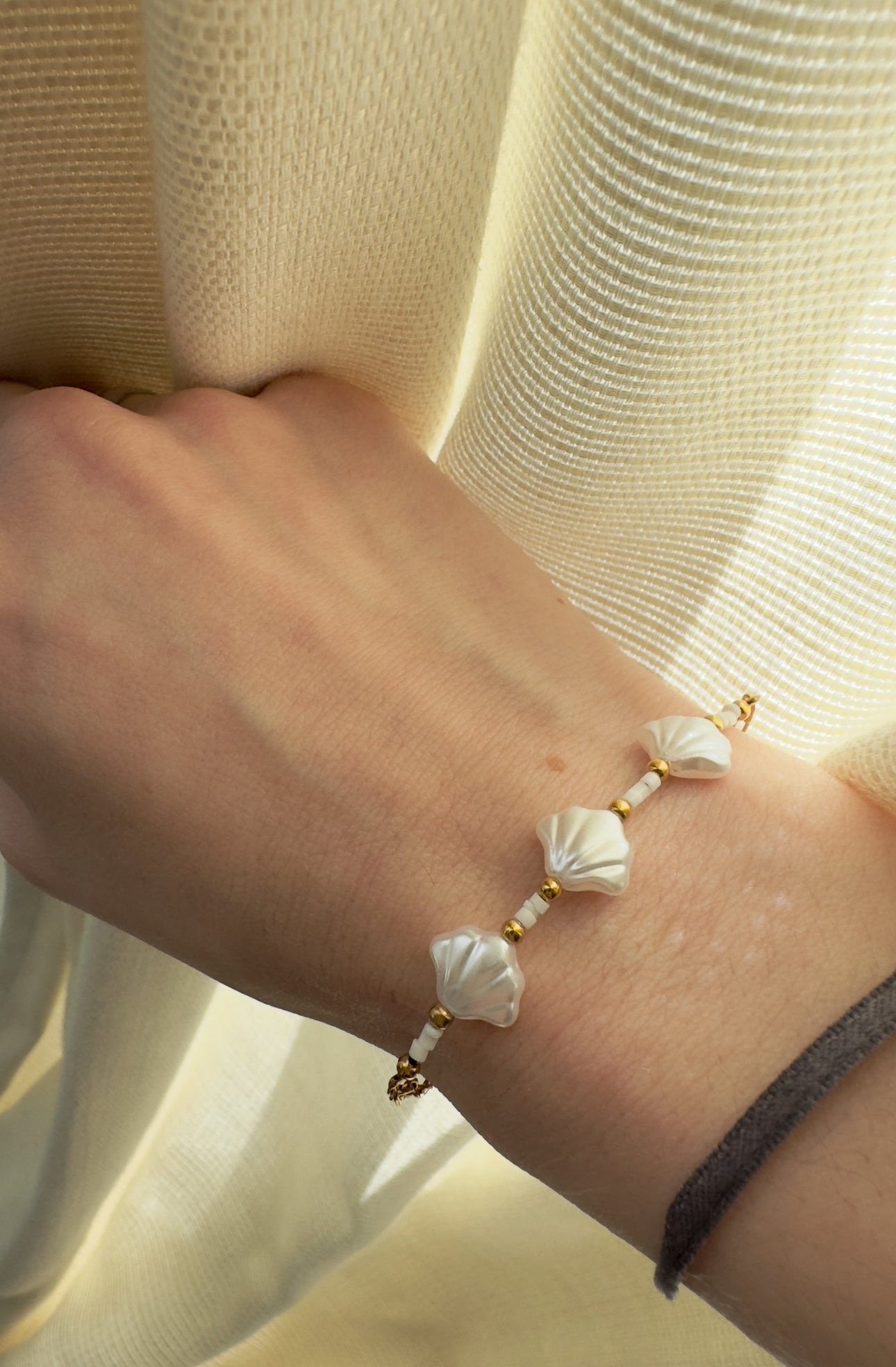 Pulsera Marfil