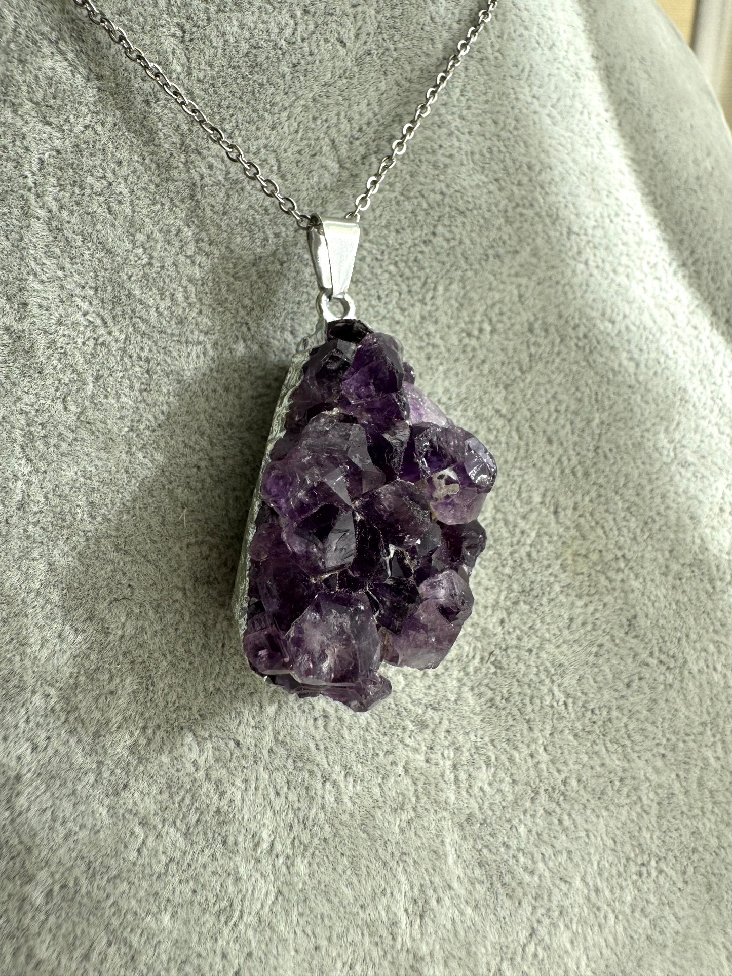 Collar Drusa de Amatista