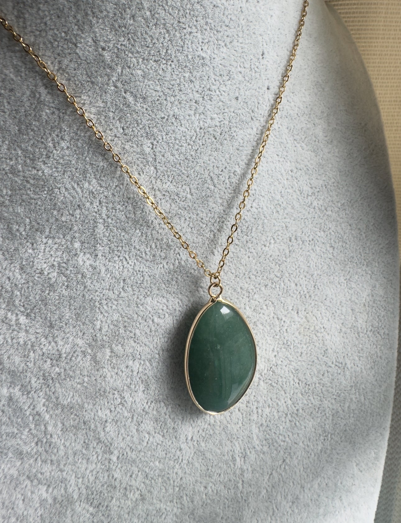 Collar Cuarzo Verde
