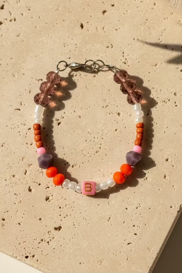 B letter bracelet