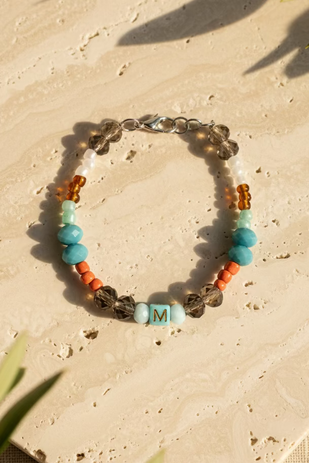 M letter bracelet
