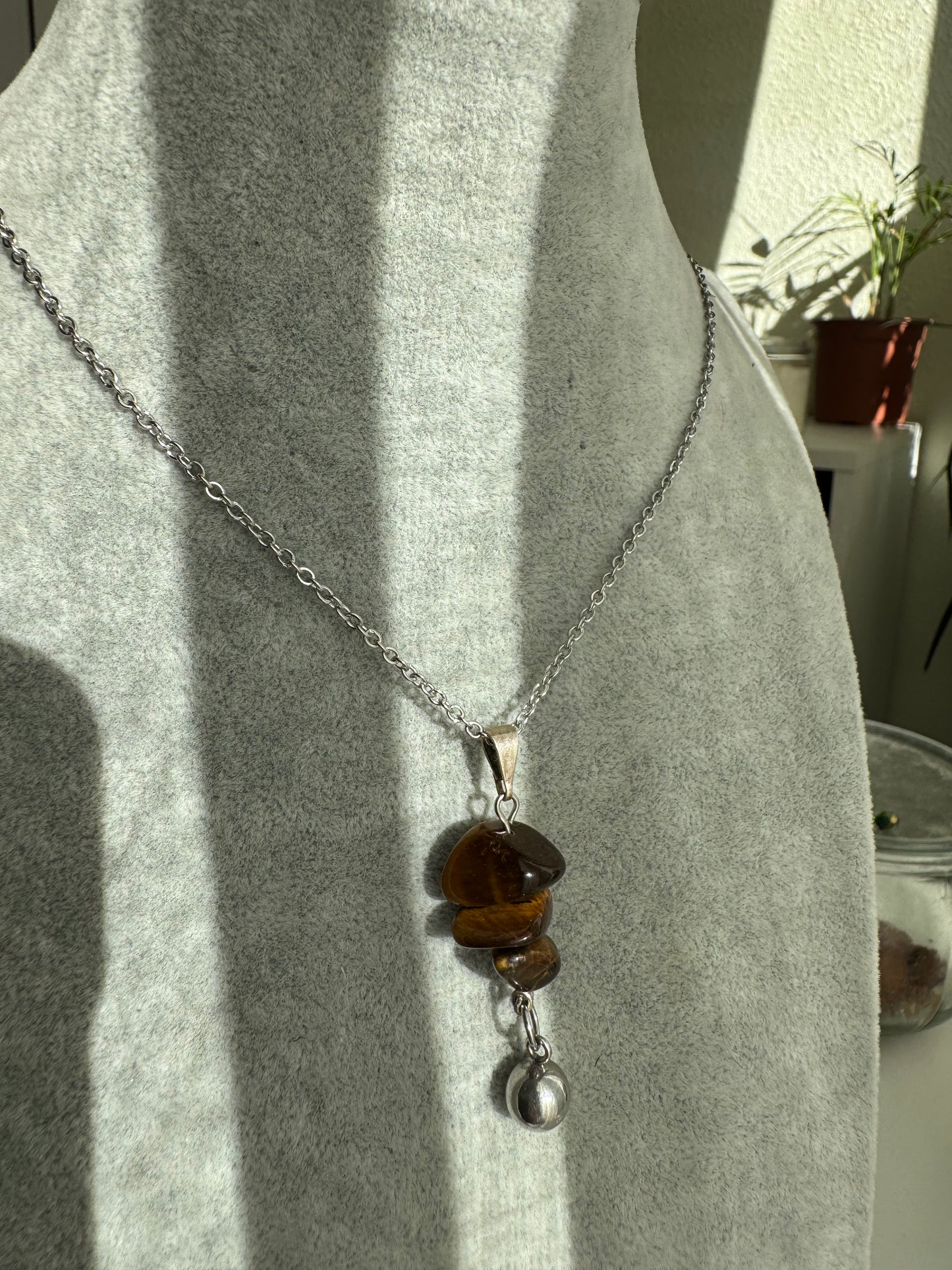 Collar Ojo de tigre “Balance”