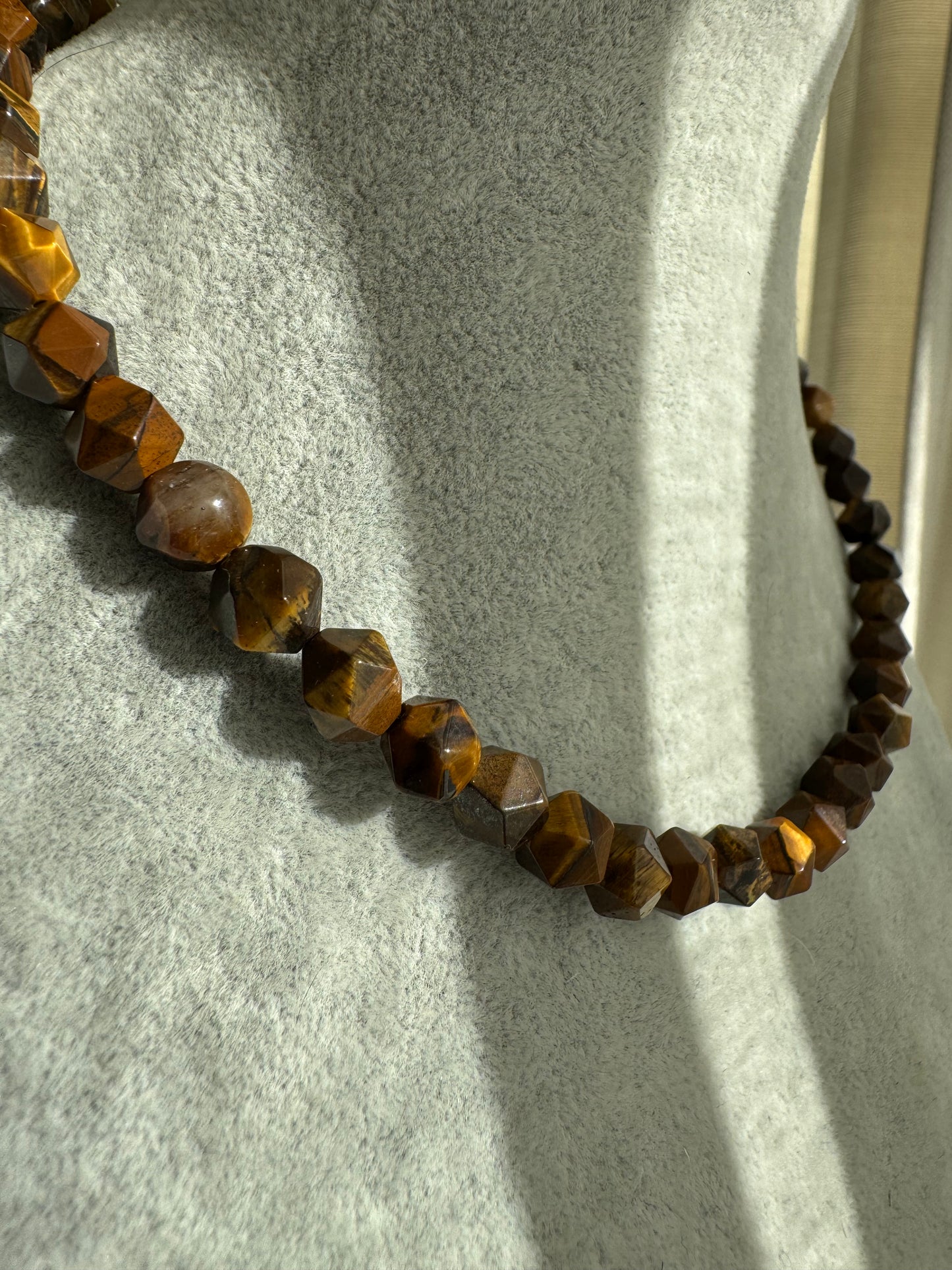 Tiger Eye Necklace "Energetic Protection"