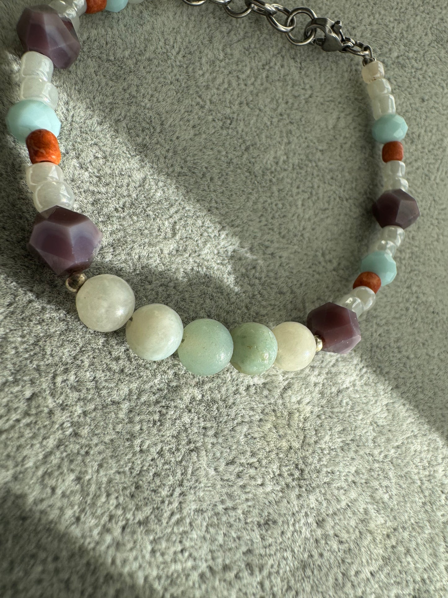 Amazonite "I Am Calm" Bracelet