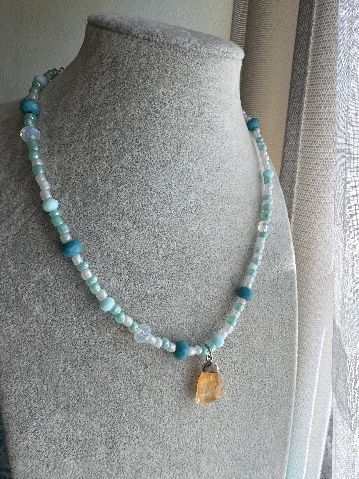 Collar Citrino “Celestial”