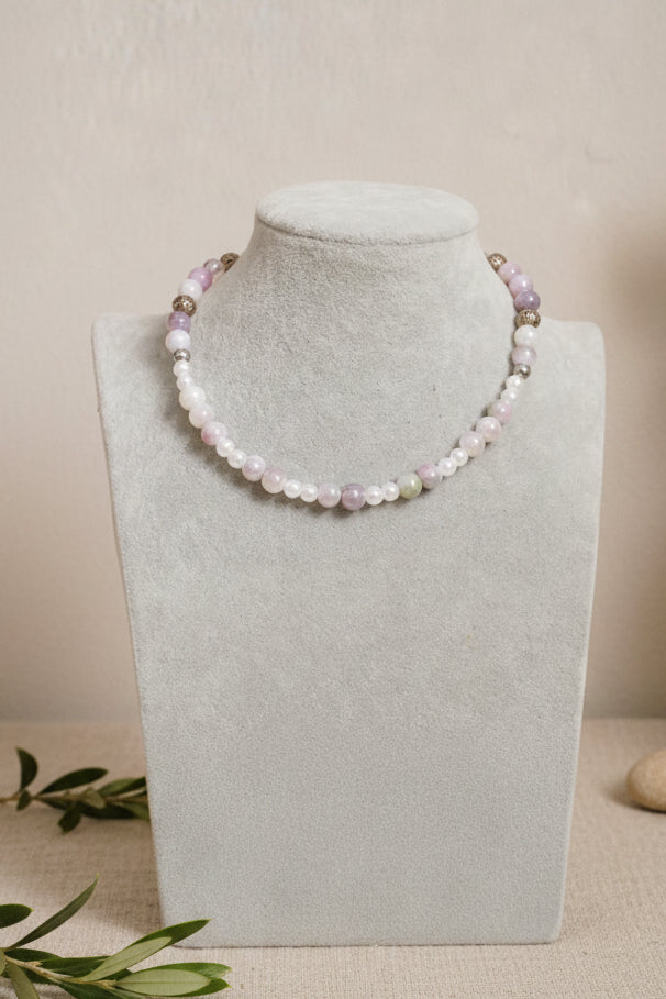 "Pink Charm" Choker Necklace