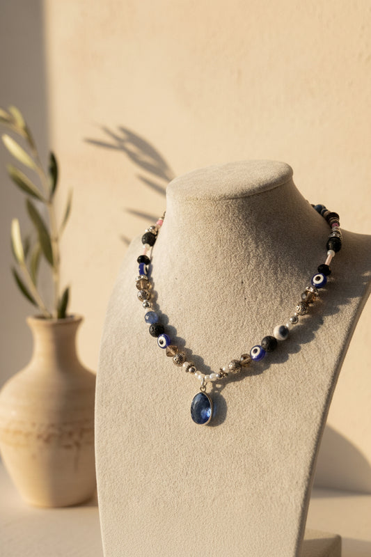 Collar Piedra Sodalita