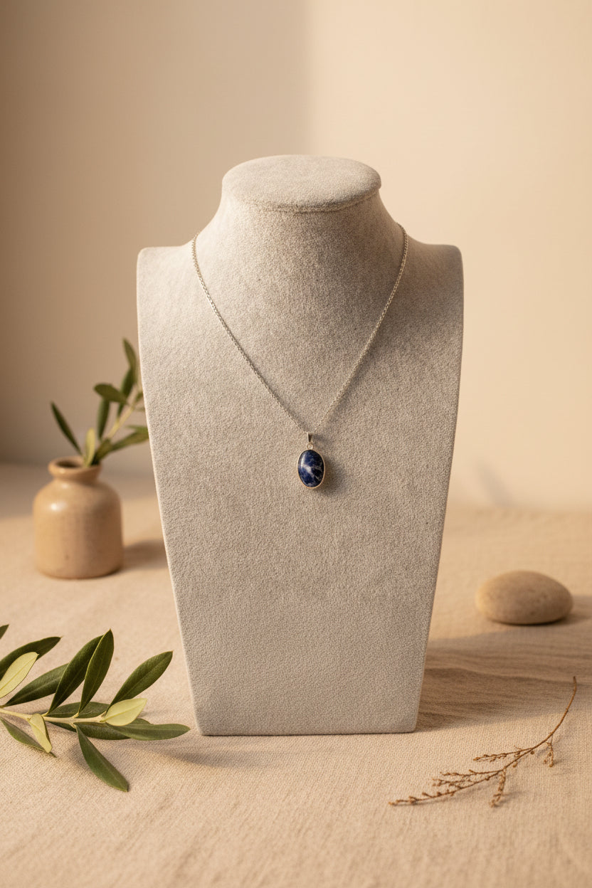 Collar Sodalita Ojo Horus