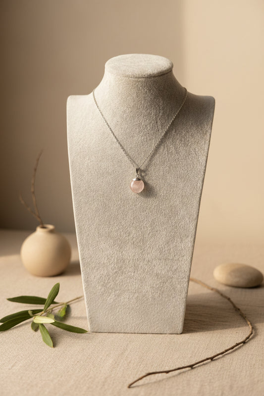 Rose Quartz Love Necklace