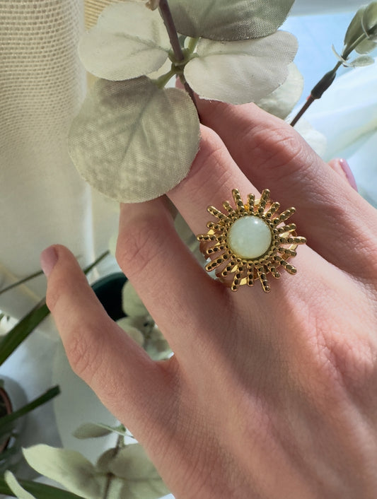 Anillo Sol Dorado