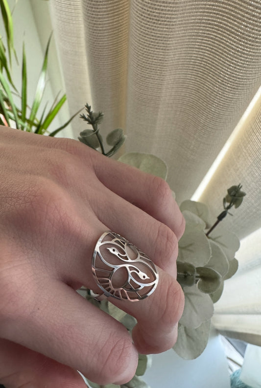 Anillo Animal Plateado