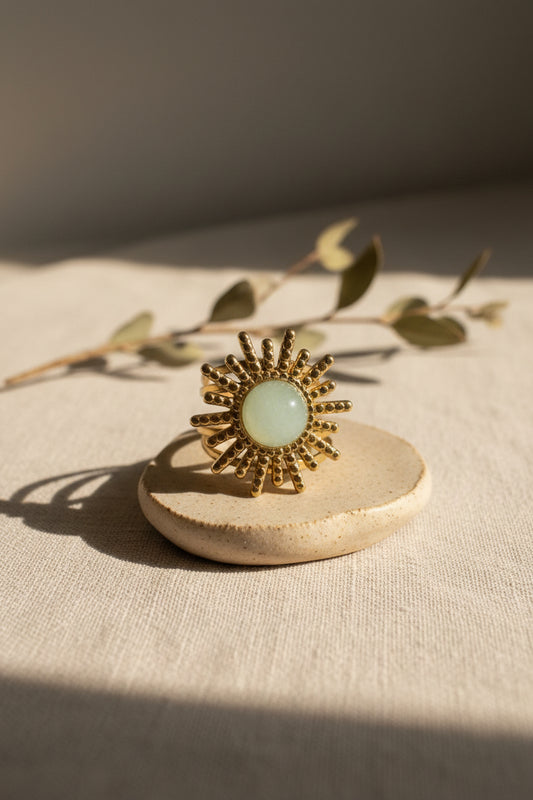 Anillo Sol Dorado