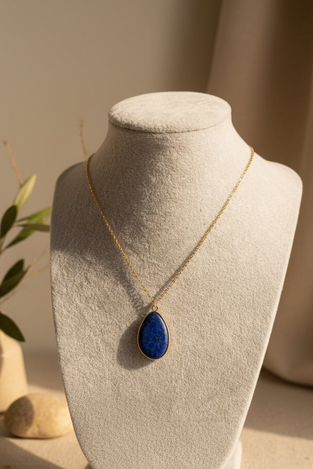 Blue Lapis Lazuli Necklace