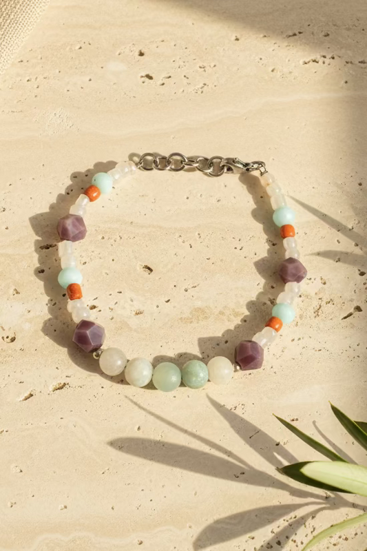 Amazonite "I Am Calm" Bracelet
